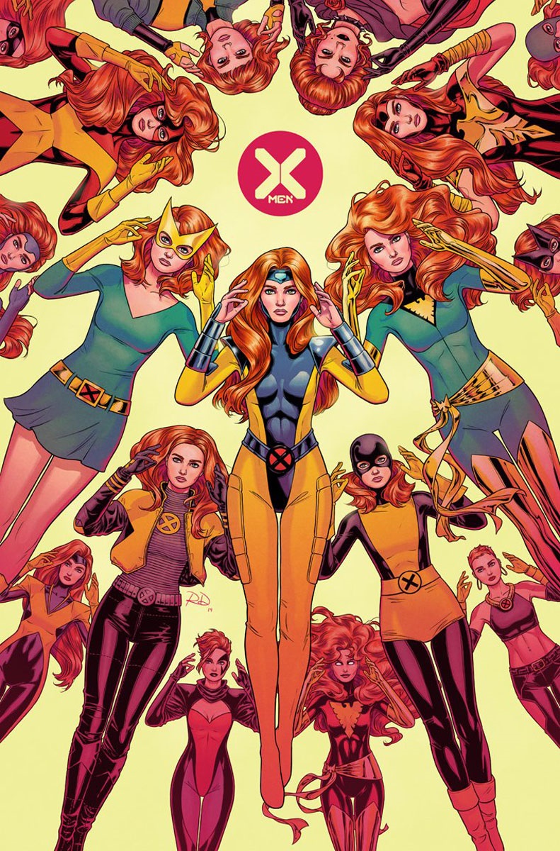 X-Men #1, variant cover di Russell Dauterman