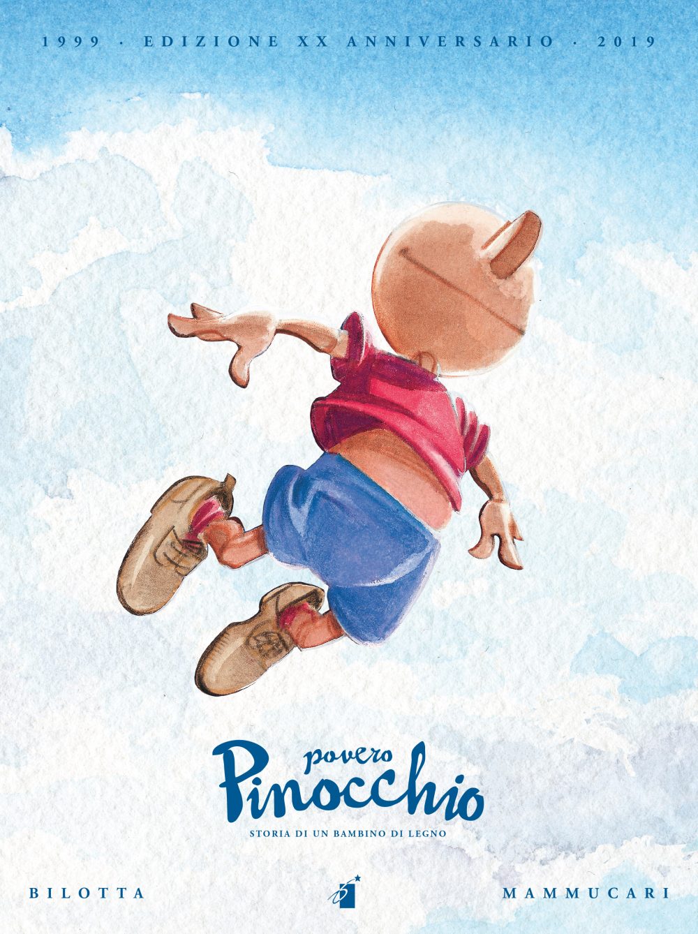 Povero Pinocchio, copertina di Emiliano Mammucari