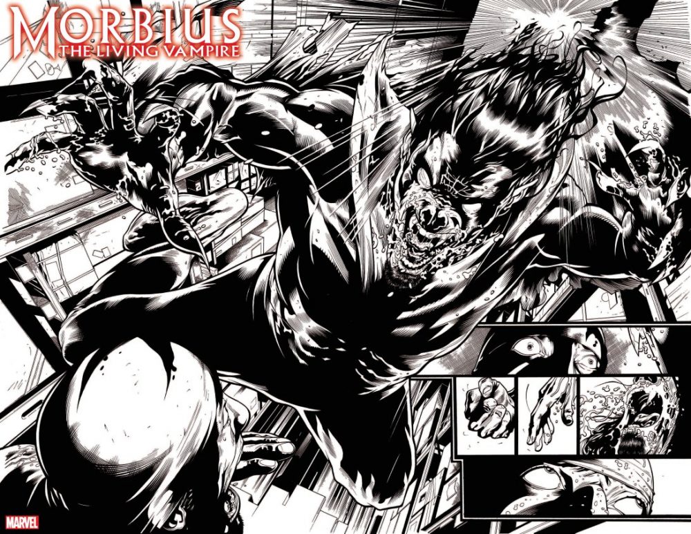 Morbius #1, anteprima 01