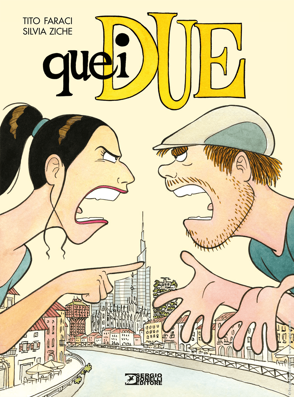 Quei due, copertina di Silvia Ziche