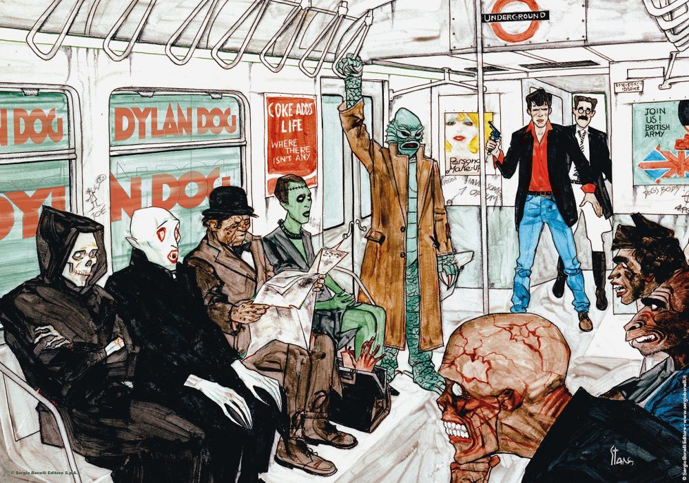 Dylan Dog, illustrazione di Angelo Stano