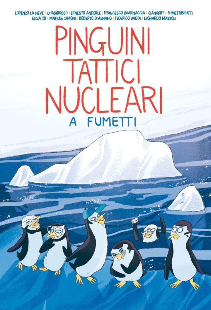 Pinguini Tattici Nucleari a fumetti, copertina