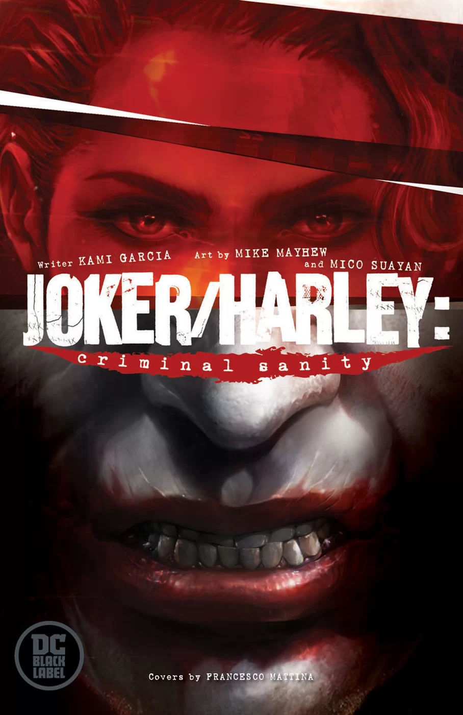 Joker/Harley: Criminal Sanity #1, copertina di Francesco Mattina