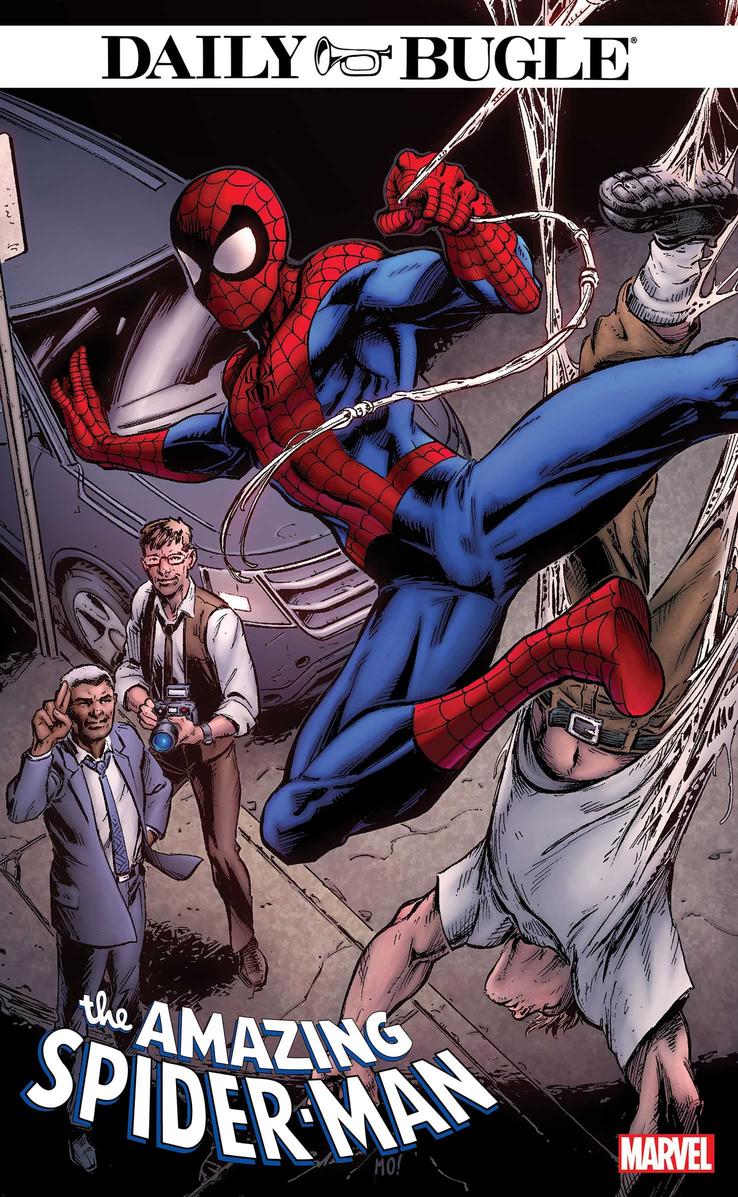 Amazing Spider-Man: Daily Bugle #1, copertina di Mark Bagley