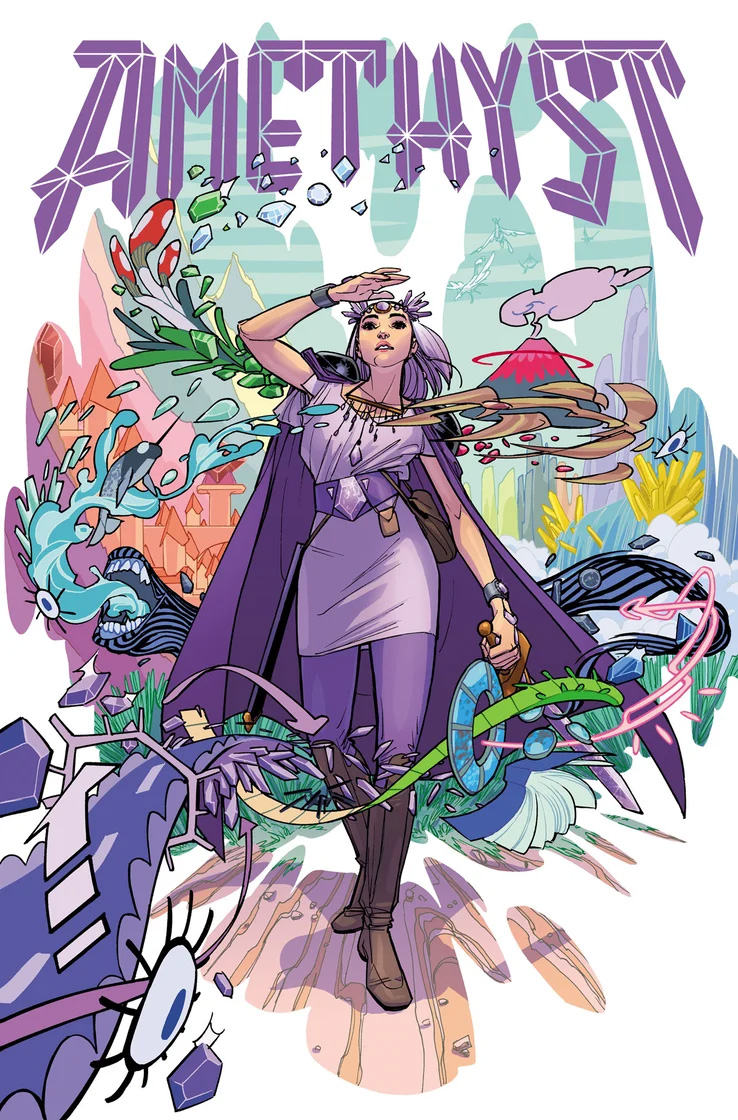 Amethyst #1, copertina di Amy Reeder