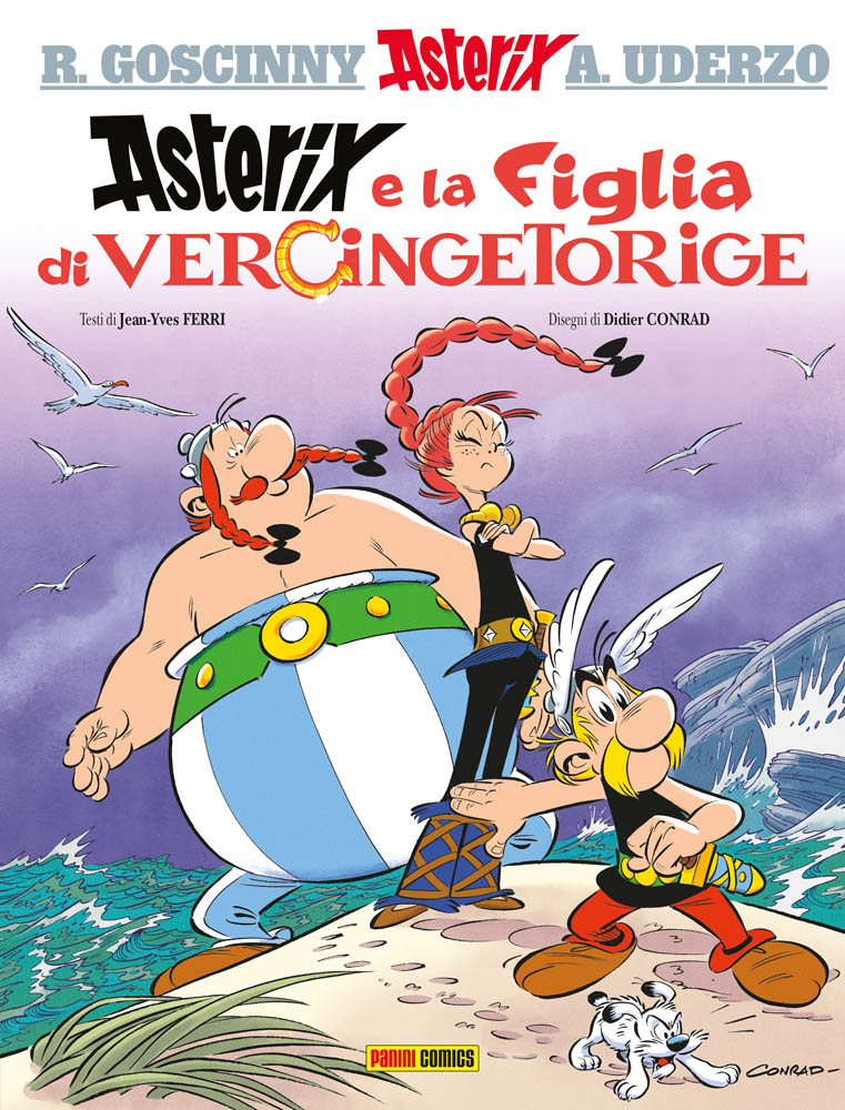 Asterix e la figlia di Vercingetorige, copertina di Didier Conrad