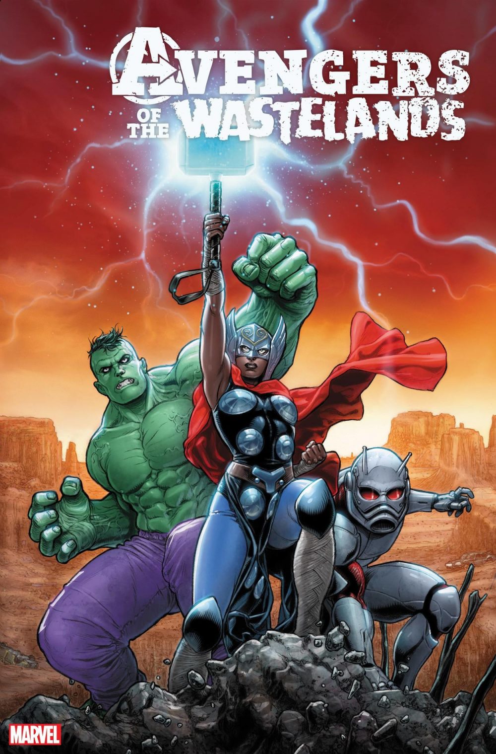 Avengers of the Wastelands #1, copertina di Juan José Ryp