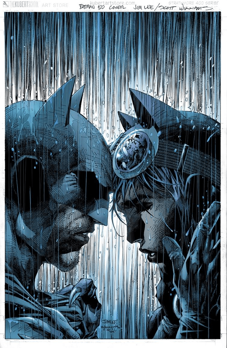 Batman #50, variant cover di Jim Lee