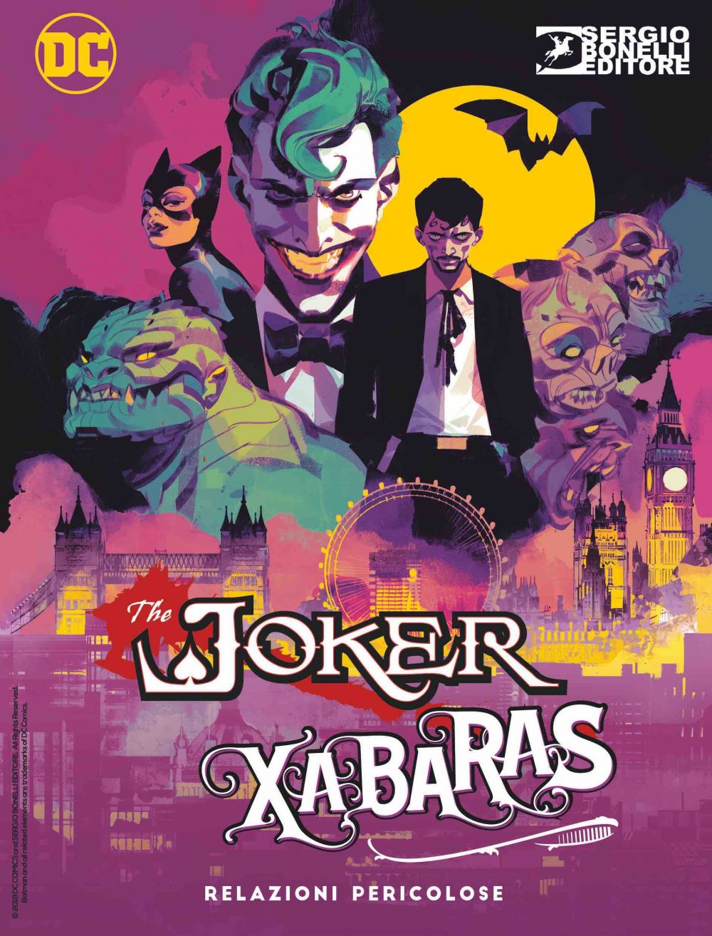 Joker & Xabaras, copertina di Gigi Cavenago