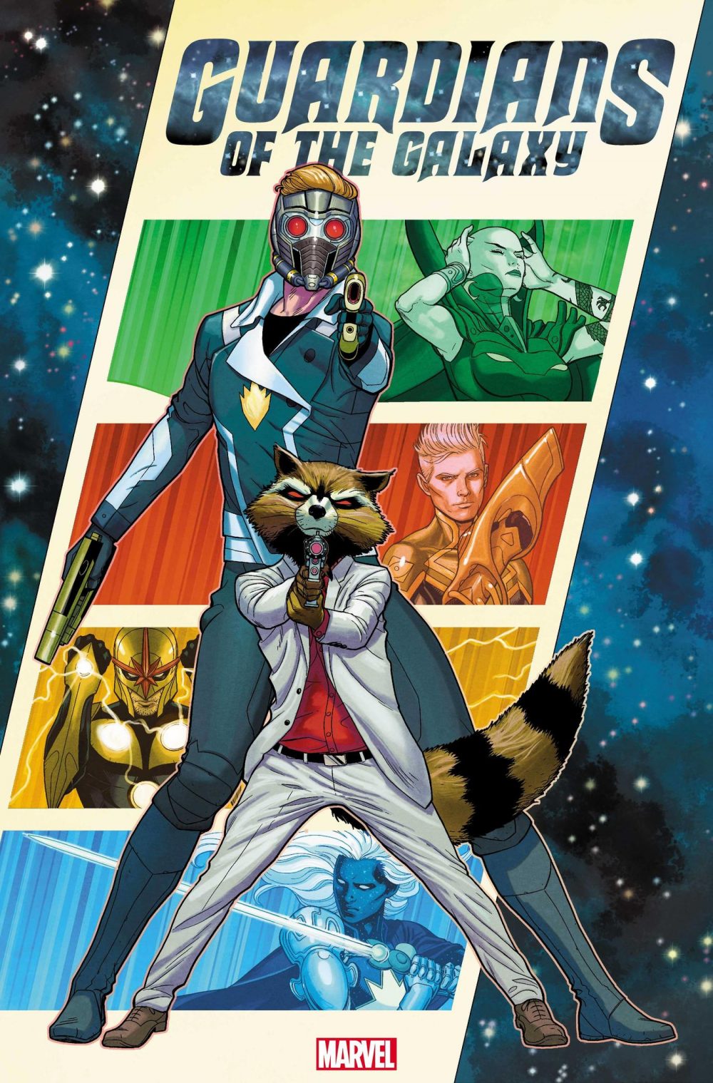 Guardians of the Galaxy #1, copertina di Juann Cabal