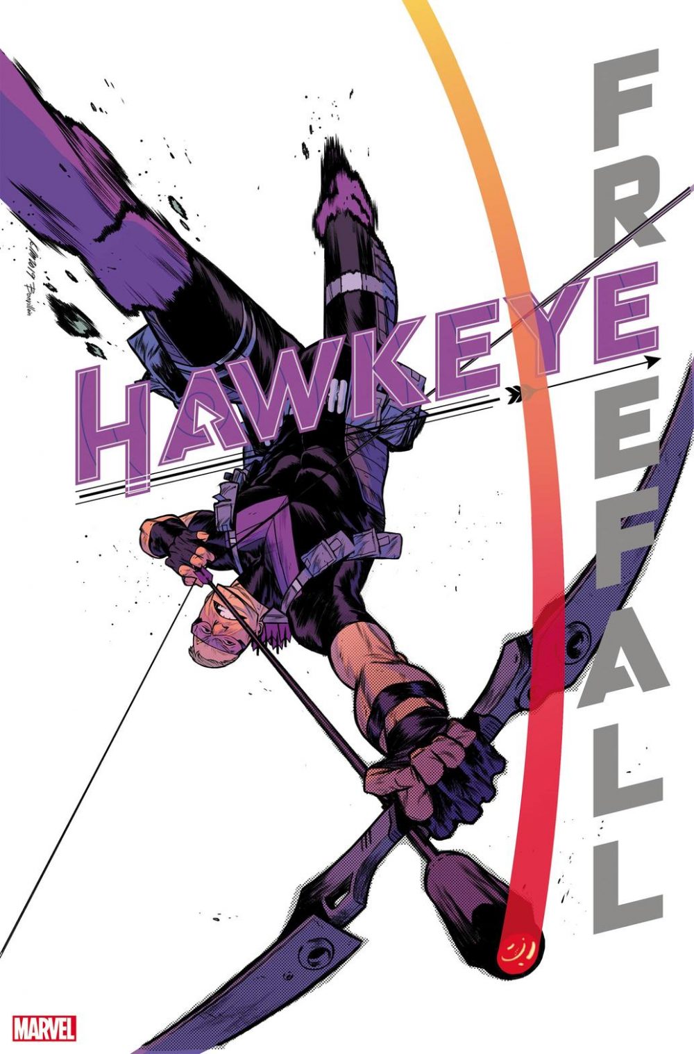 Hawkeye: Freefall #1, copertina di Kim Jacinto