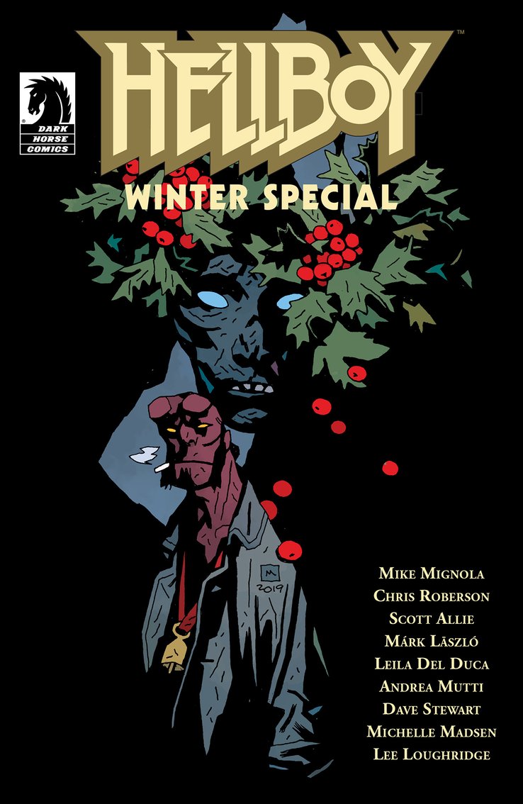 Hellboy Winter Special, copertina di Mike Mignola