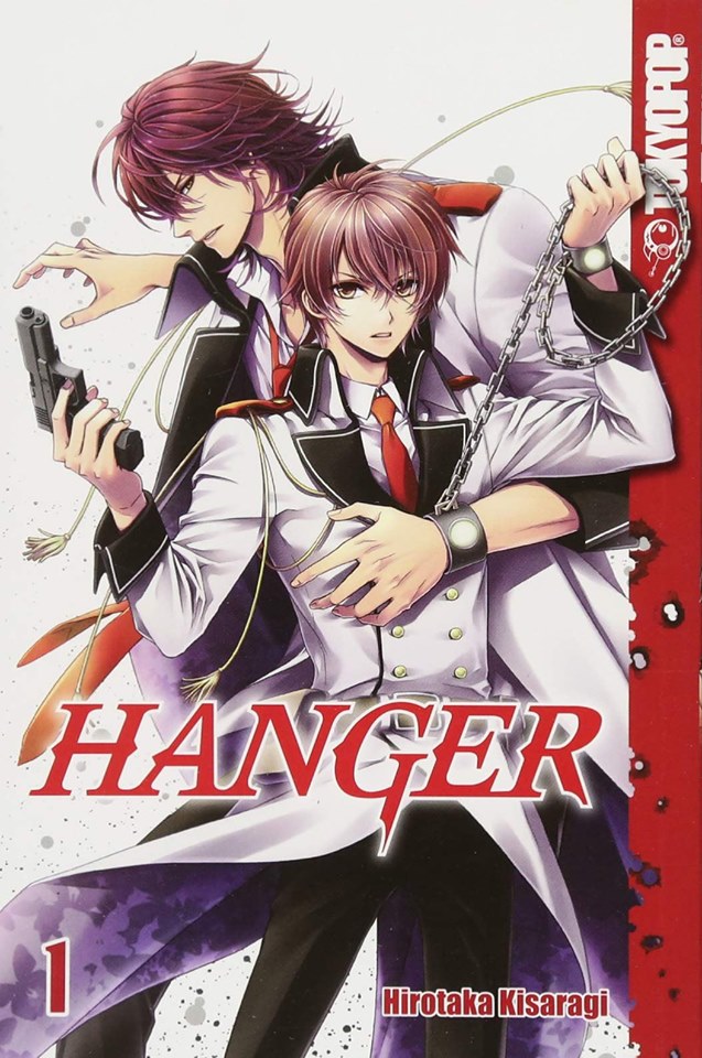 Hanger 1, copertina di Hirotaka Kisaragi