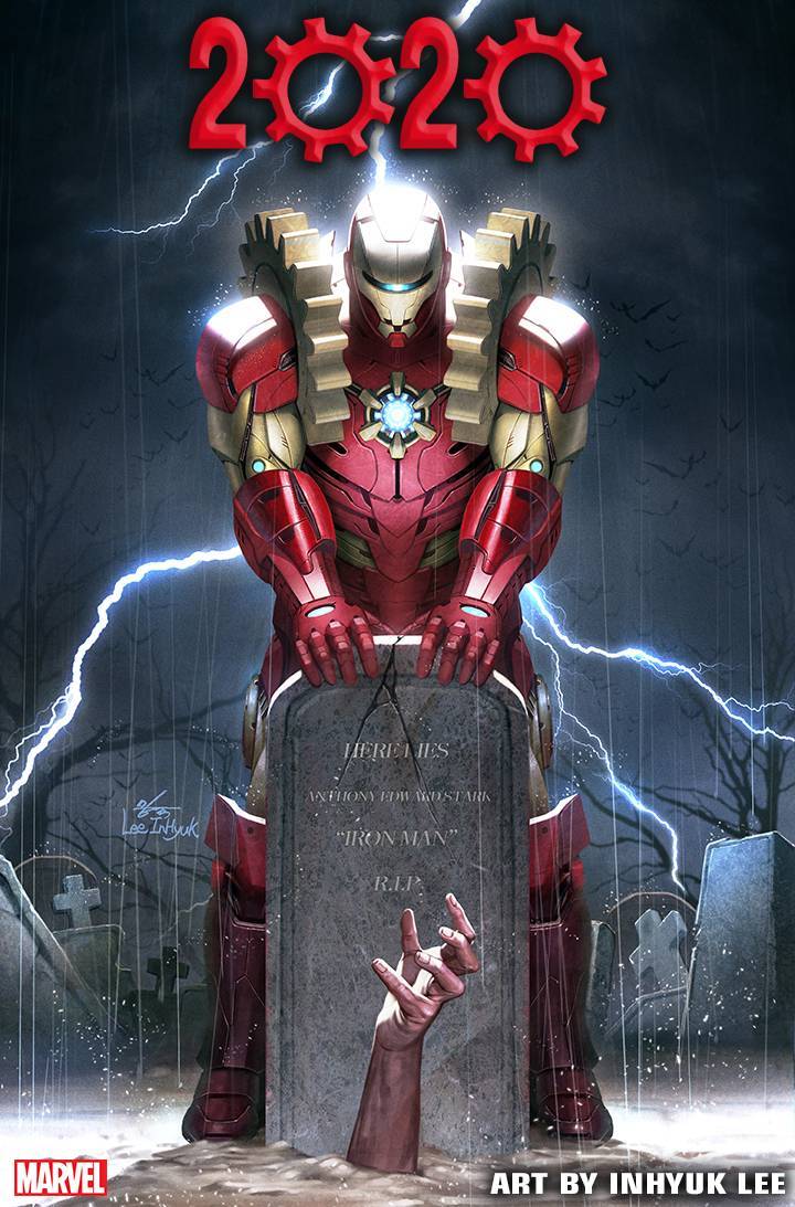 Iron Man 2020, illustrazione teaser di Inhyuk Lee