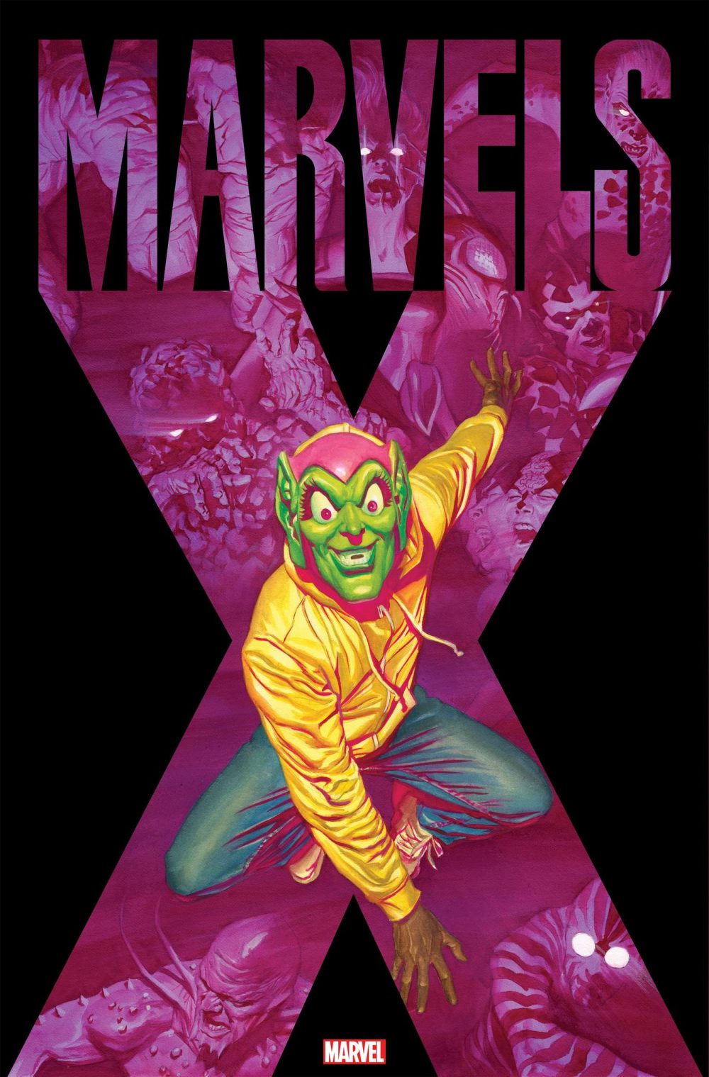 Marvels X #1, copertina di Alex Ross