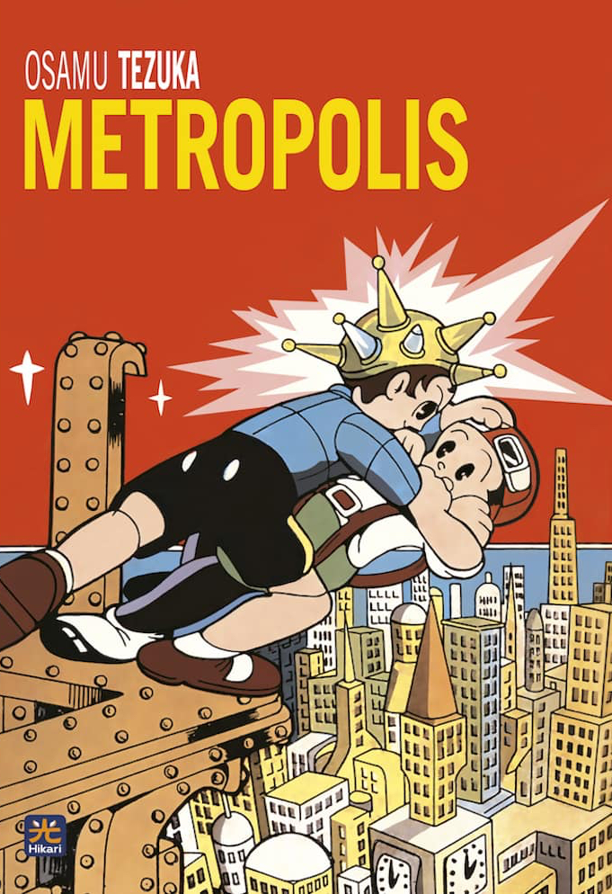 Metropolis, copertina di Osamu Tezuka