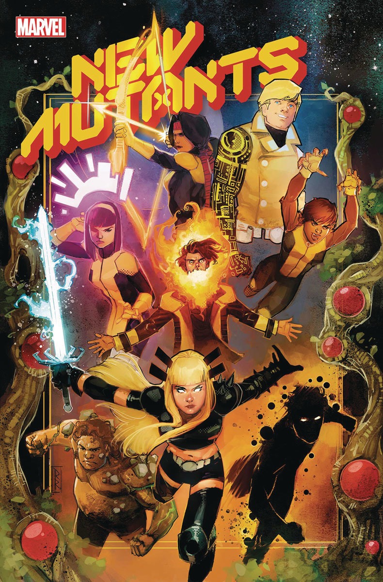 New Mutants 1 copertina di Rod Reis