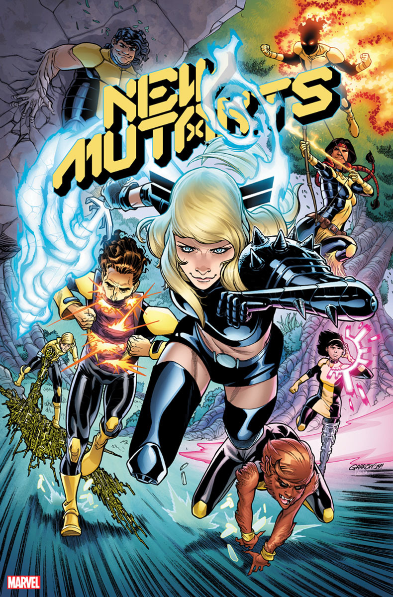 New Mutants #1, variant cover di Javier Garron