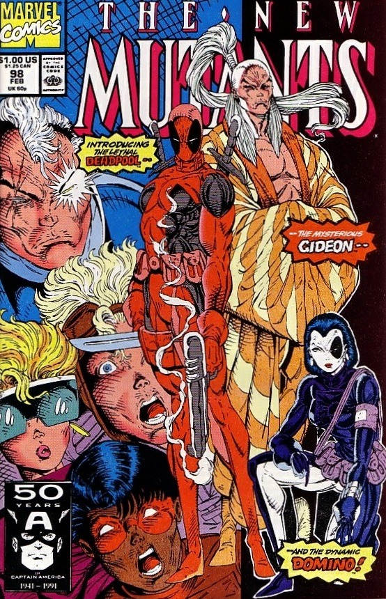 New Mutants#98, copertina di Rob Liefeld