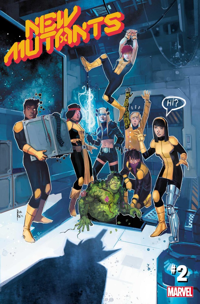 New Mutants #2, copertina di Rod Reis