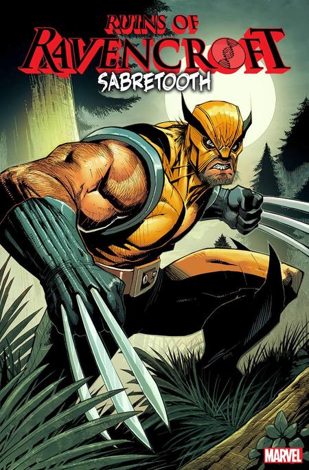 Ruins of Ravencroft: Sabretooth #1, copertina di Gerardo Sandoval