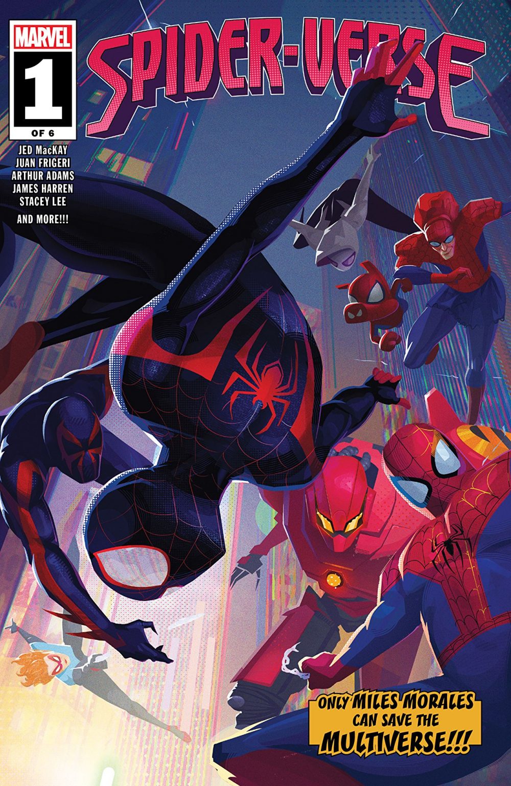 Spider-Verse #1, copertina di Wendell Dalit