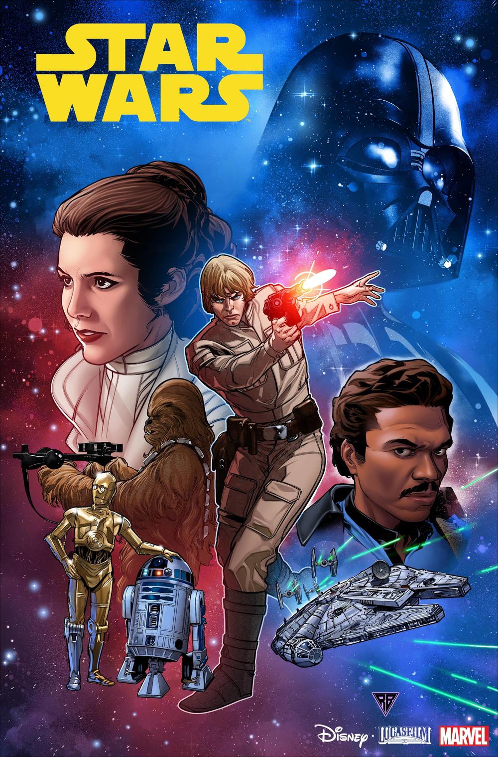 Star Wars #1, copertina di R.B. Silva