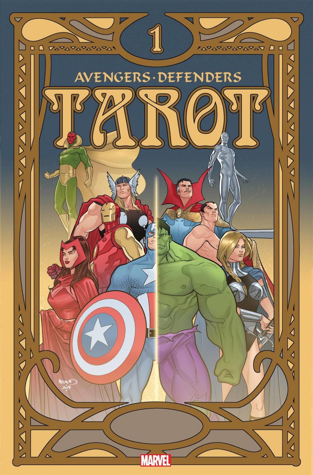 Tarot #1, copertina di Paul Renaud