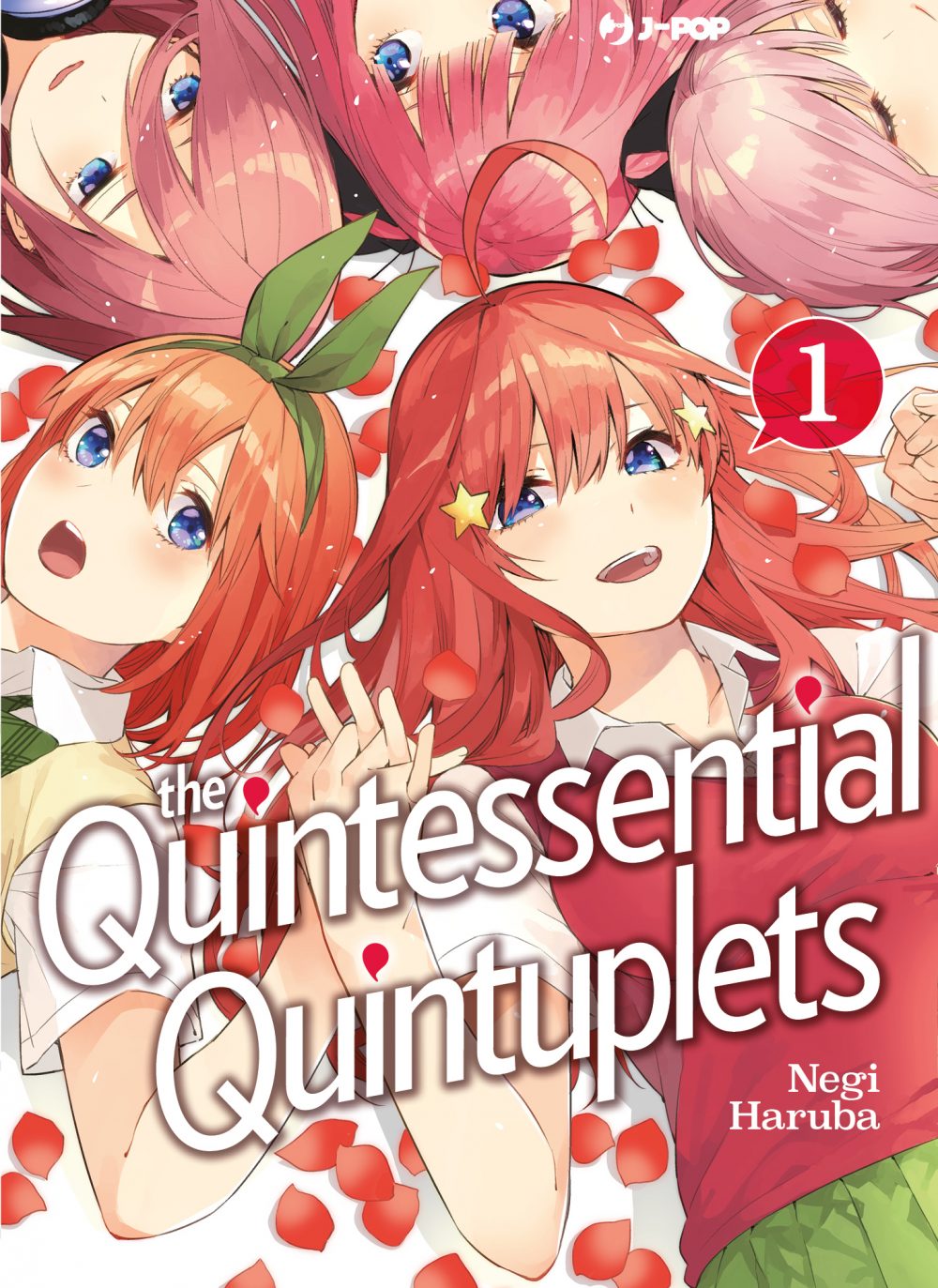 Quintessential Quintuplets 1, copertina