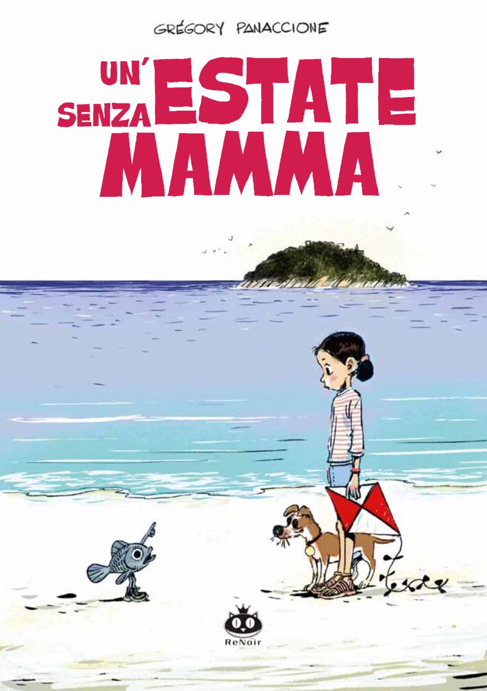 Un’estate senza mamma, copertina di Grégory Panaccione