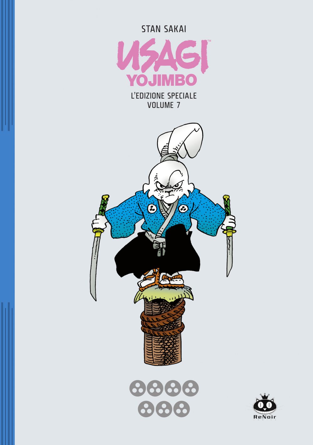 Usagi Yojimbo – L’edizione speciale vol. 7, copertina di Stan Sakai