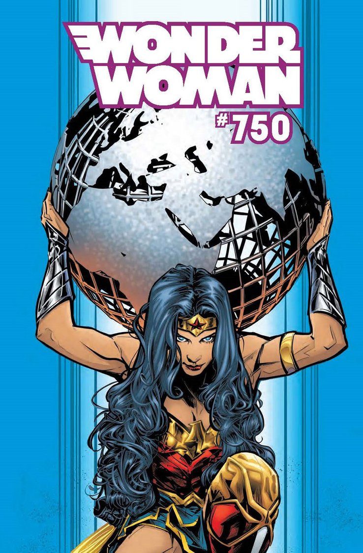 Wonder Woman #750, copertina di Joelle Jones