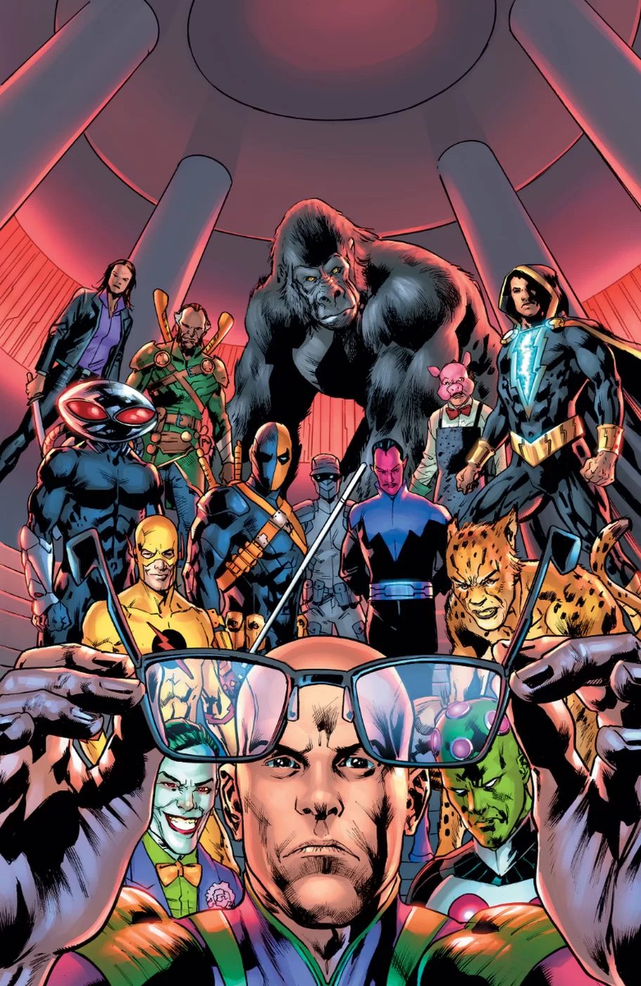 Superman: Villains, copertina di Bryan Hitch