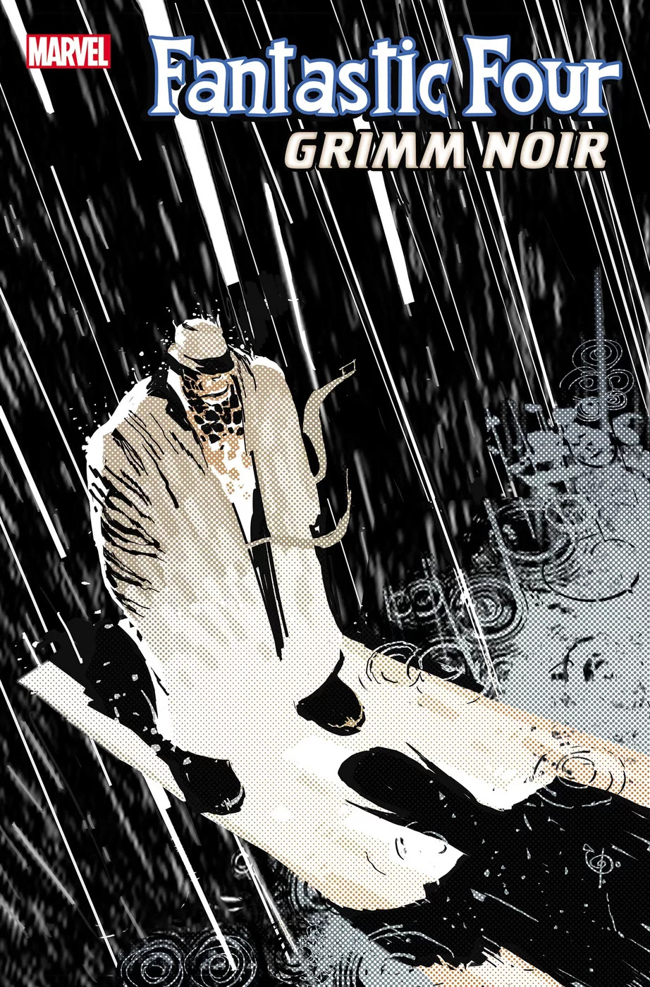 Fantastic Four: Grimm Noir #1, copertina di Ron Garney