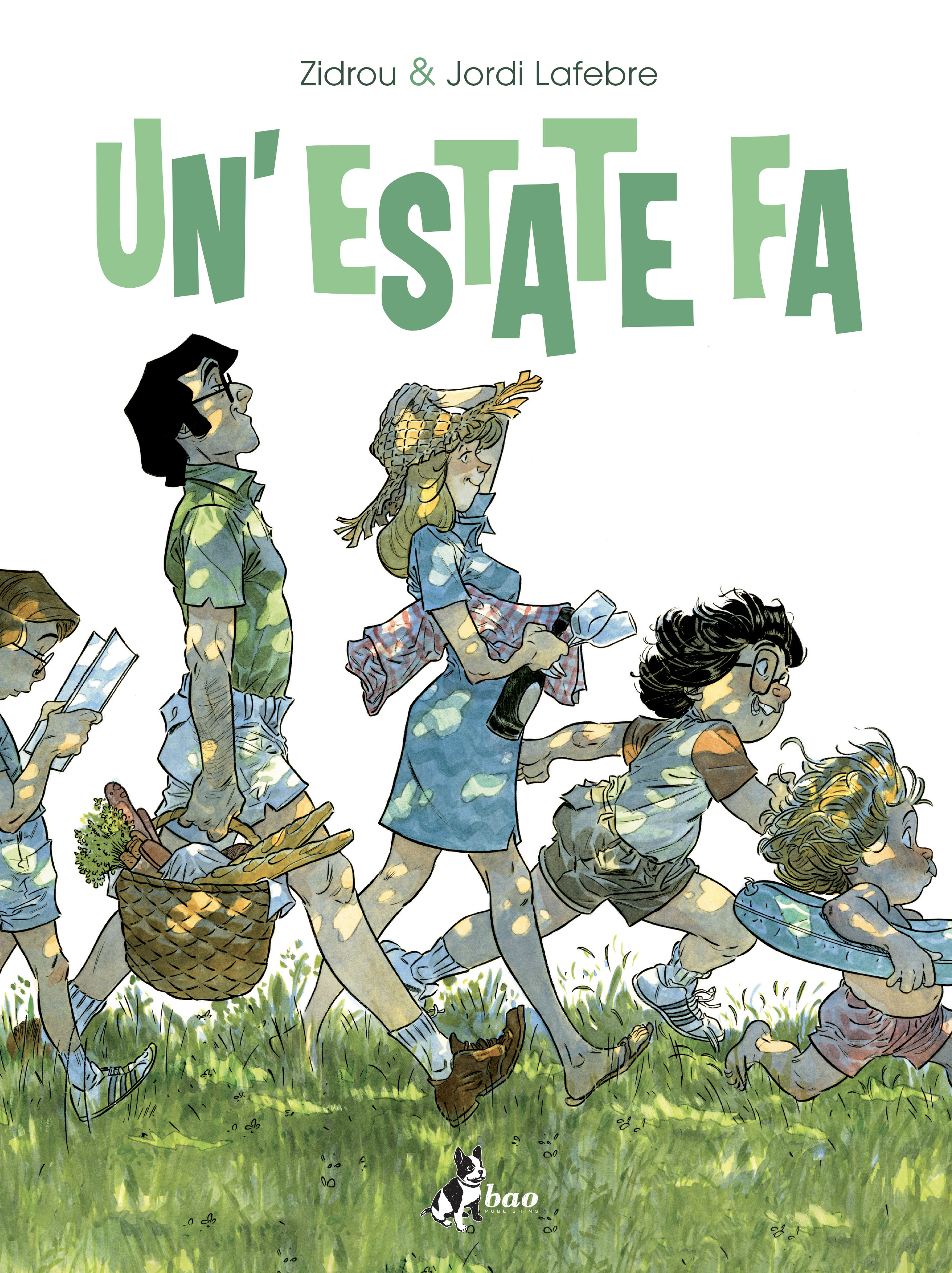 Un'estate fa, copertina di Jordi Lafebre