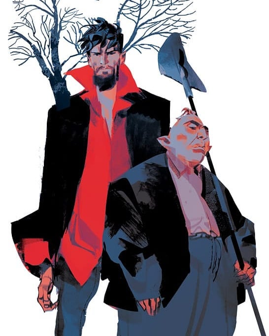 Dylan Dog, bozzetto di Gigi Cavenago