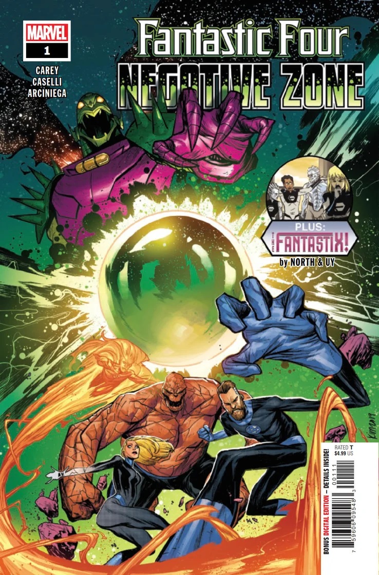 Fantastic Four: Negative Zone #1, copertina di Kim Jacinto