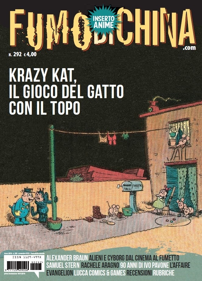 Fumo di China 292, copertina di George Herriman