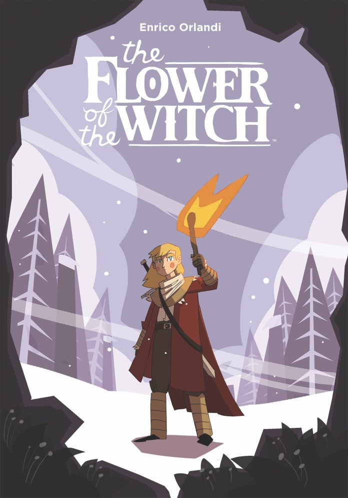 Flower of the Witch, copertina di Enrico Orlandi