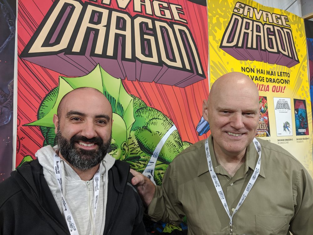 Pasquale Gennarelli ed Erik Larsen