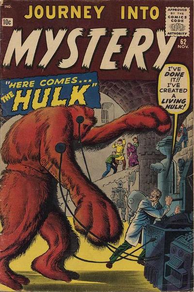 Journey into Mystery #62, copertina di Jack Kirby