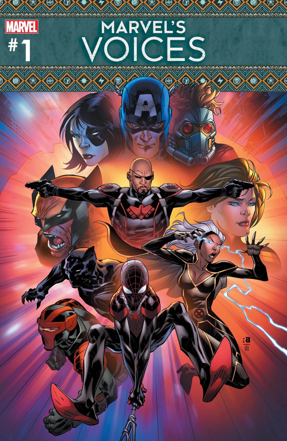 Marvel's Voices #1, copertina di Ryan Benjamin