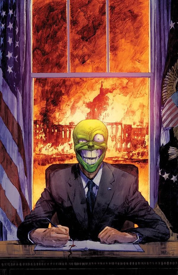 Mask: I Pledge Allegiance to the Mask #2, copertina di Patric Reynolds