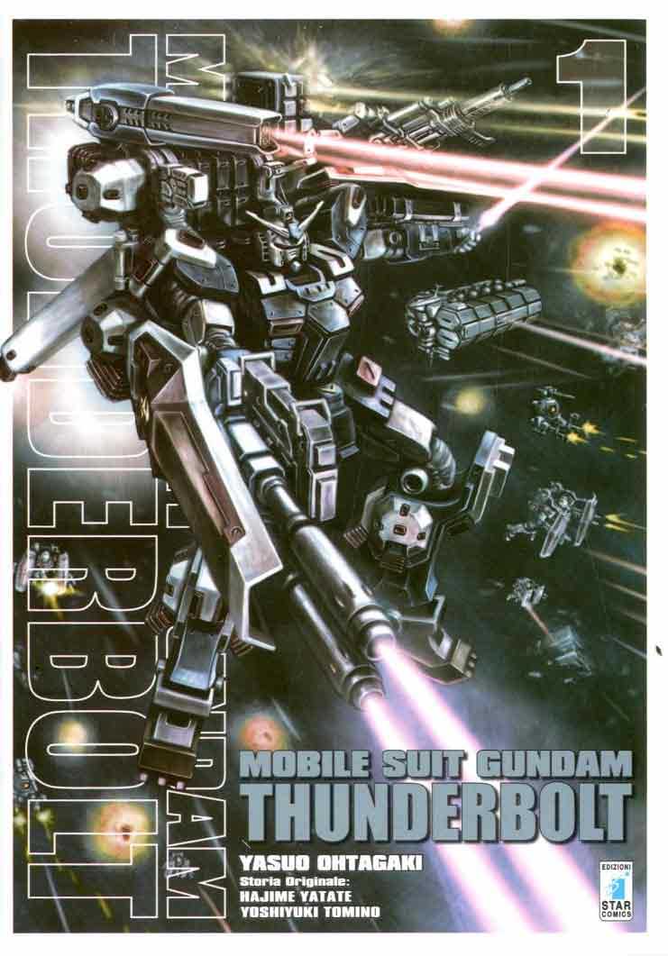 Mobile Suit Gundam Thunderbolt 1, copertina di Yasuo Ohtagaki