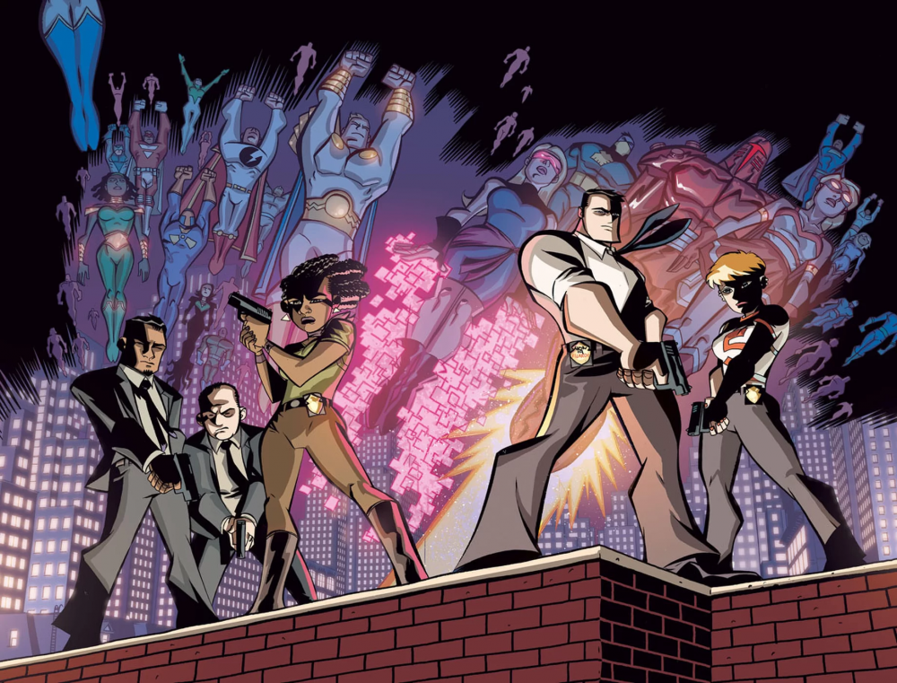 Powers, immagine promo di Michael Avon Oeming