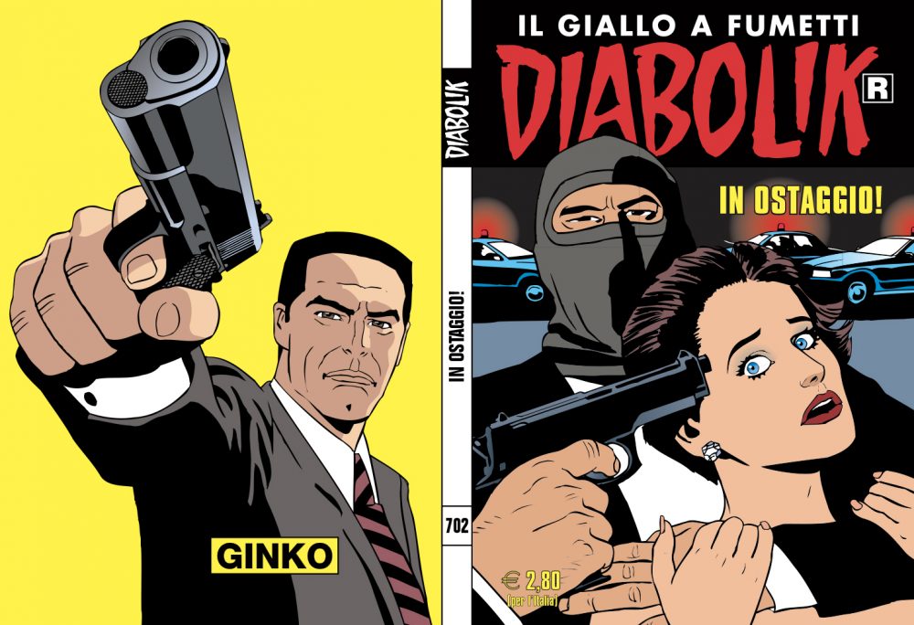 Diabolik R 702 – 10 dicembre, copertina di Sergio e Paolo Zaniboni