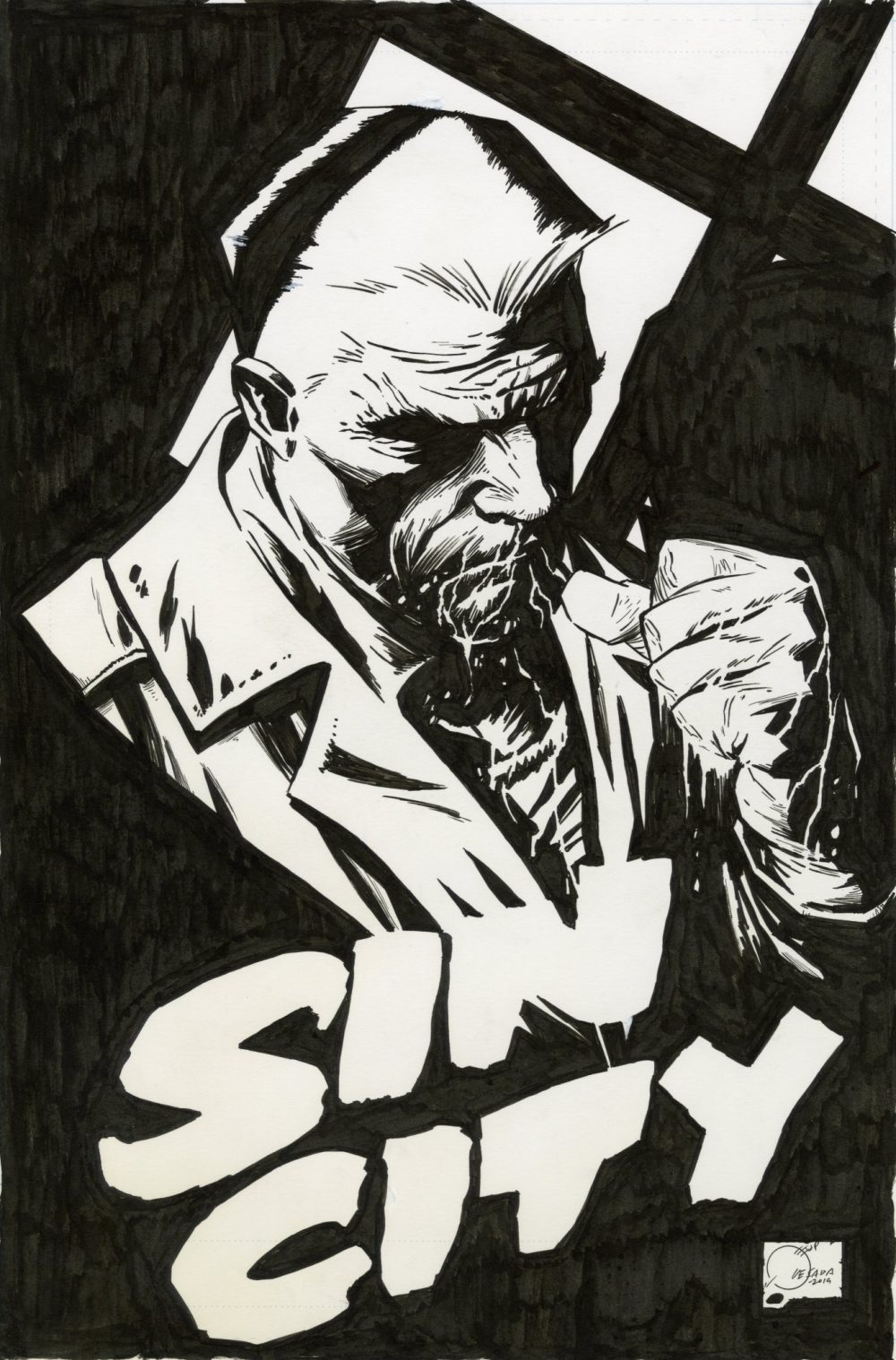 Sin City, illustrazione di Joe Quesada