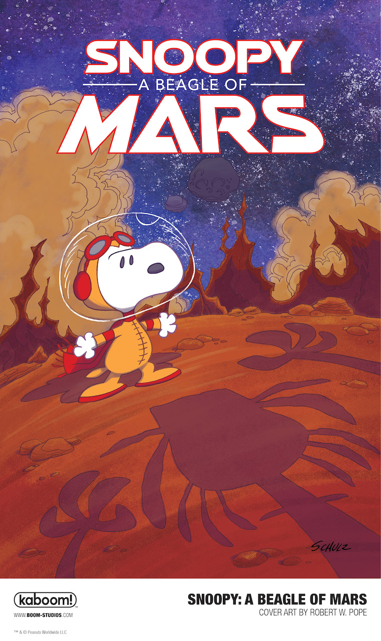 Snoopy: A Beagle of Mars, copertina di Robert Pope