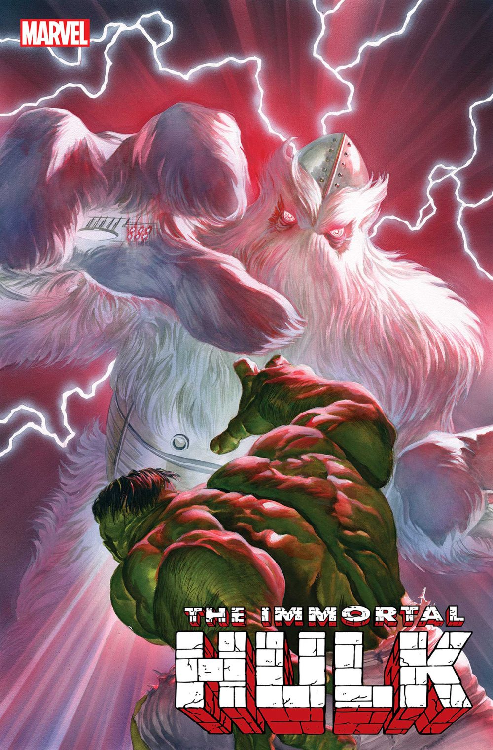 Immortal Hulk #30, copertina di Alex Ross