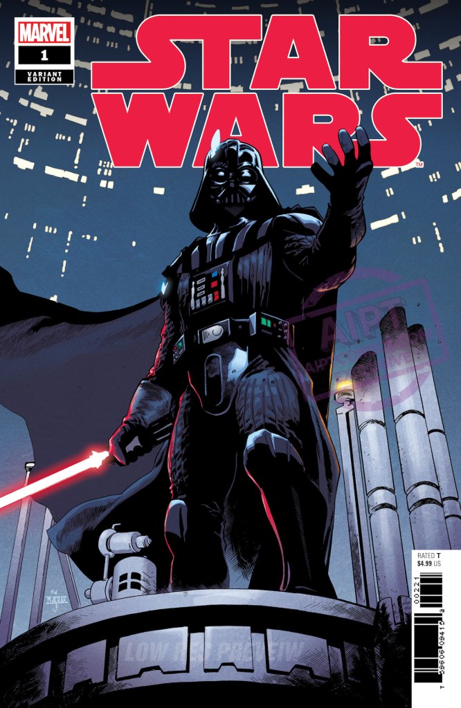 Star Wars #1, variant cover di Mahmud Asrar